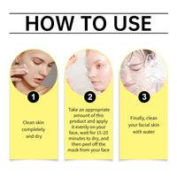 Tear Mask Facial Treatment Clean And Gentle, Non-Tight Moisturizing And Hydrating Moisturizing And Brightening Skin