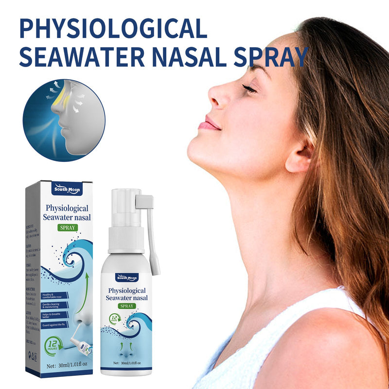 Physiological Seawater Nasal Spray, Nasal Gentle Cleansing Nasal Nasal Itchy Spray