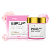 Hoygi Hair Removal Pre-Shave Scrub, Gentle Cleansing Care Smooth Moisturizing Hair Removal Scrub Applied All Over The Body
