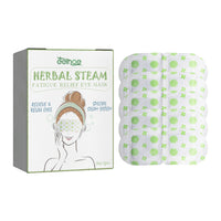 EELHOE Herbal Steam Fatigue Relief Eye Mask, Relieve Eye Strain And Eye Discomfort Herbal Essence Hot Compress Eye Mask
