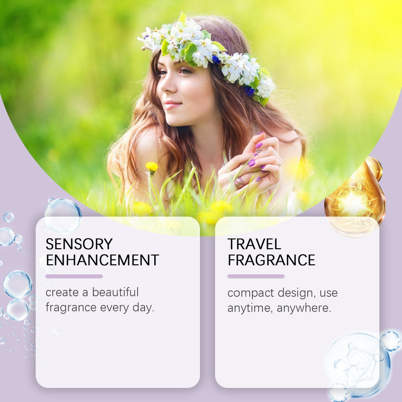 Roxelis Lavender Fragrance Solid Balm Everyday Portable Ladies Solid Balm Elegant Fresh Light Fragrance