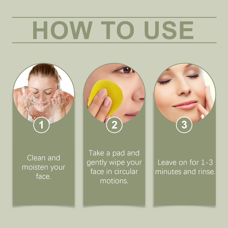EELHOE Turmeric Acid Cleanser, Soothing And Refreshing To Clean Pores, Pimples, Closed Mouth And Delicate Skin