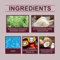 Hoegoa Batana Rosemary Conditioner Nourishes, Softens And Restores Dry Hair, Split Ends And Shines