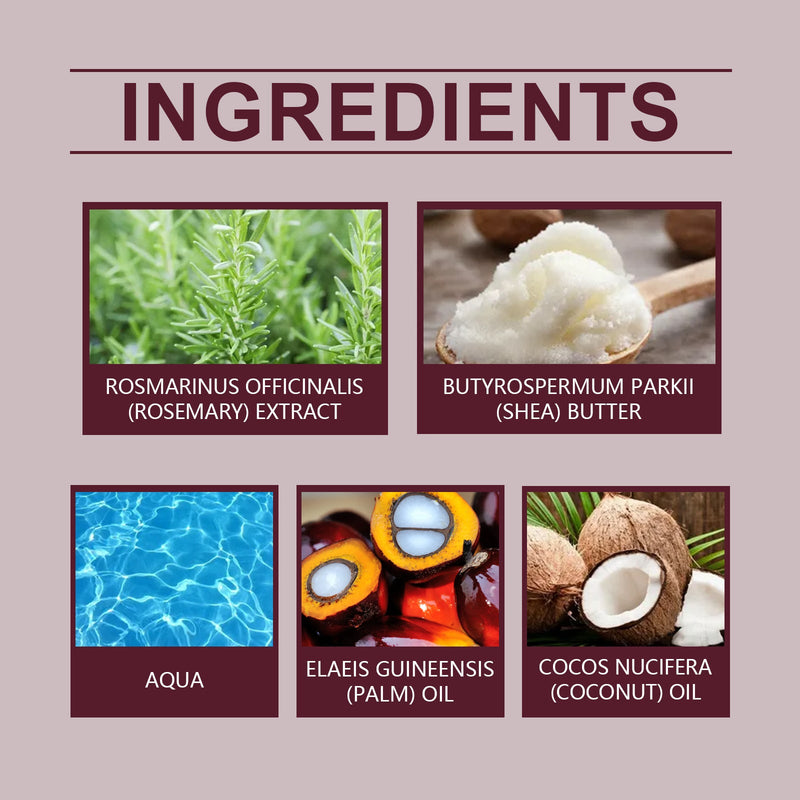 Hoegoa Batana Rosemary Conditioner Nourishes, Softens And Restores Dry Hair, Split Ends And Shines