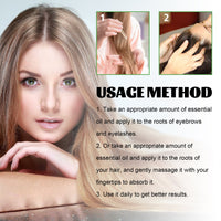 Castor Oil Dense Hair Solution, Moisturizes And Protects Hair Loss Dense And Black Hair Castor Oil Hair Care Essential Oil