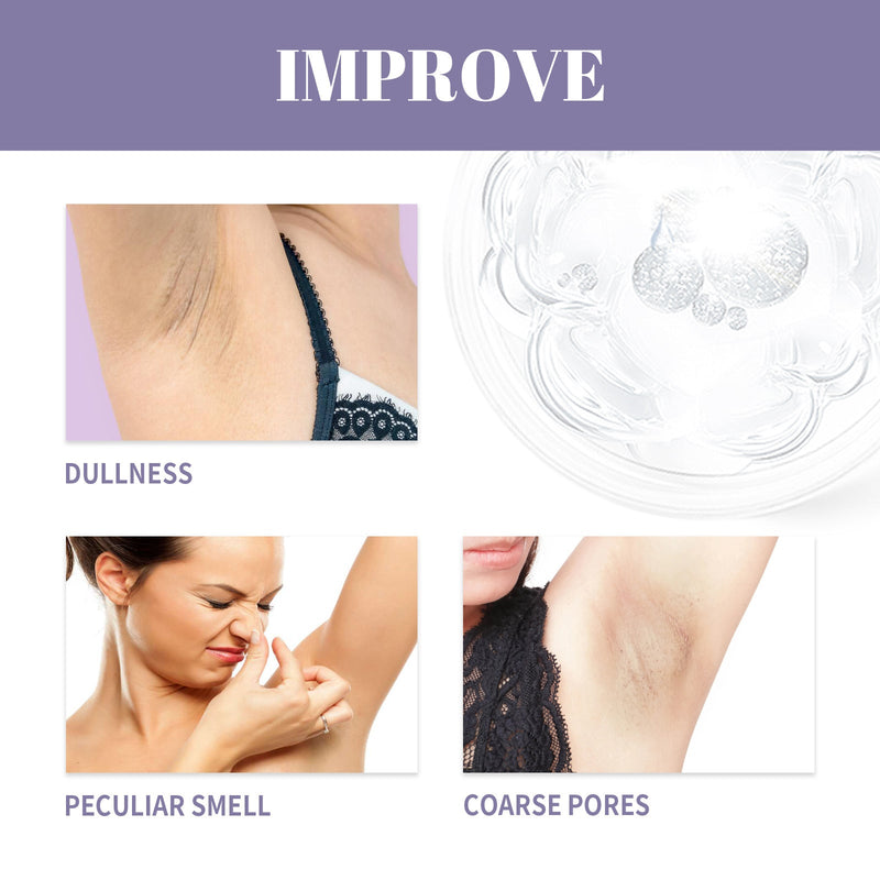 Underarm Deodorant Cream Underarm Whitening Clean Armpit Odor Odor Body Odor Refreshing Anti-Sweat Deodorant Cream