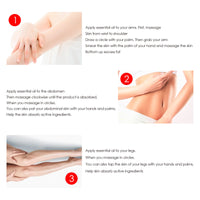 South Moon Caffeine Slimming Essential Oil, Firming And Shaping Waist Oil Lift Body Slimming Essential Oil Moisturizes Skin Massage Body Shaping
