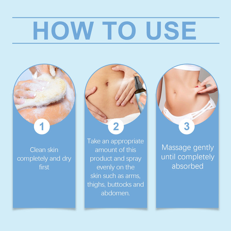 Firming Spray, Clean And Moisturize Skin, Firming And Highlighting Body Lifting Convenient Spray