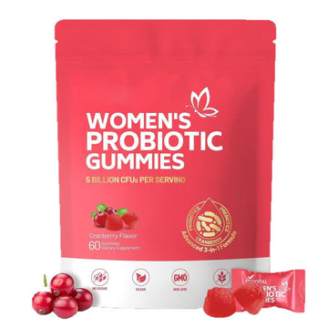 60 pieces of female probiotic gummies