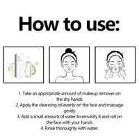 Pore Control Cleansing Oil, Clean Makeup Gently Remove Makeup Care For Skin Clean Pores Remove Makeup Oil