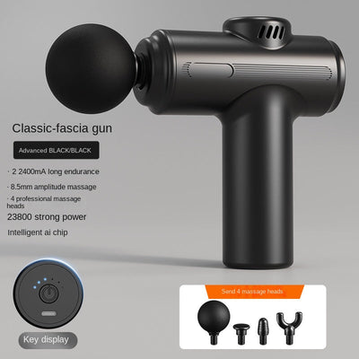 Black Button Type with 4 Heads