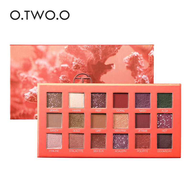 Beauty 18 Color Eye Shadow Plate Pearl Glitter Powder High Gloss Matte Multi Color Eye Shadow Plate Color Makeup