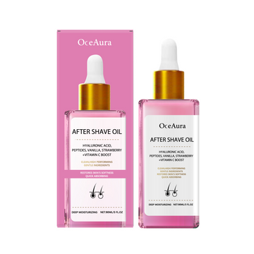 OceAura Strawberry Aftershave Essential Oil, Gentle Ingredients Moisturize, Nourish And Soothe Smooth Skin