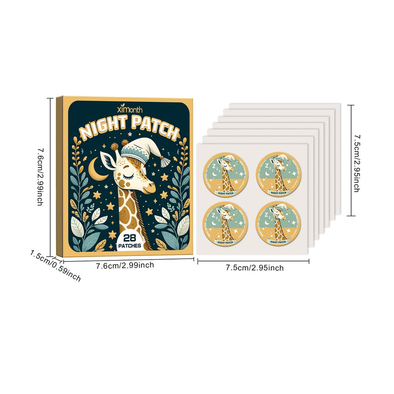 Night Patch, Care To Relieve Physical And Mental Fatigue To Help Sleep Cute Cartoon Sleep Patch