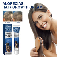 Alopecias Hair Growth Cream, Scalp Deep Nutrition Hair Repair Hair Follicle Rejuvenating Gloss Brightening Cream