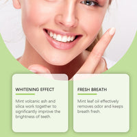 Volcanic Ash Tooth Cleaning Toothpaste Improves Yellow Teeth And Gently Cleans Tooth Dirt Daily Care Toothpaste