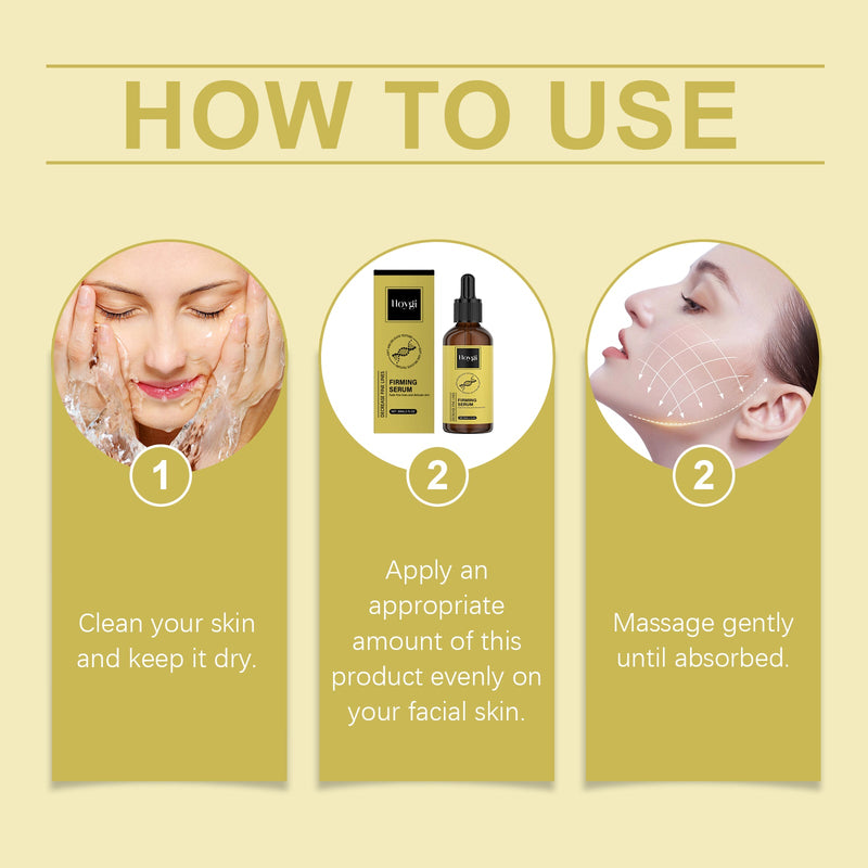 Hoygi Facial Firming Serum, Gently Nourishes And Pamper Facial Skin With Moisturizing, Delicate And Hydrating Radiance