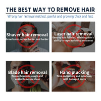 Hair Removal Cream For Men, Underarm Hair Hands Hair Feet Hair Chest Hair Body Cleansing Mild Non-Irritating Hair Removal Cream
