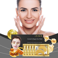 OUHOE   Crystal Collagen Eye Mask Gently Hydrates The Skin Around The Eye Line Collagen Eye Mask