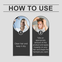 Hoegoa Hair Styling Gel, Moisturizing And Curing Natural Refreshing Styling Gel For Lazy Hair Types With Curly Hair