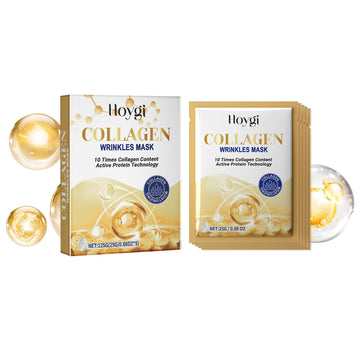 Collagen Wrinkles Mask, Moisturizing, Moisturizing And Firming Facial Skin, Cleaning, Anti-Wrinkle, Anti-Aging Eyes