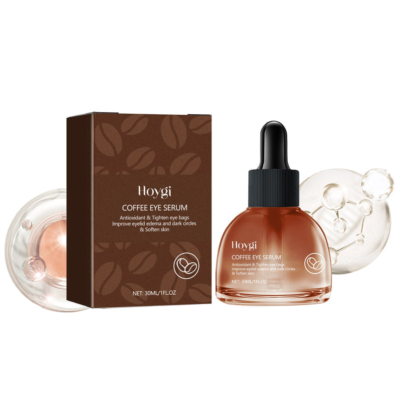 Coffee Eye Serum, Fade Dark Circles Wrinkle Moisturizing And Hydrating Eye Care Essence