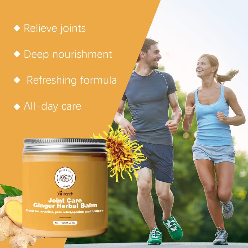 Ginger Joint Pain Care Cream Relieves Aching Muscles And Bones And Body Joint Discomfort Massage Cream