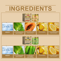 WoodSleep Papaya Aloe Vera Hydrating Gel Facial Cleansing Aloe Vera Gel Moisturizing Nourishing Gentle Exfoliating