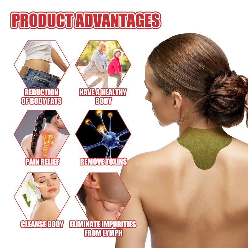 South Moon Dowager Hump Detox Relief Patch, Dredge Lymphatic Relief Back Cervical Knee Joint Pain Cervical Care Patch