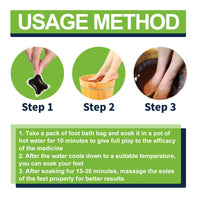 South Moon Herbal Soothing Foot Soak, Vein Repair To Relieve Body Fatigue Body Shaping Bead Foot Bath Kit