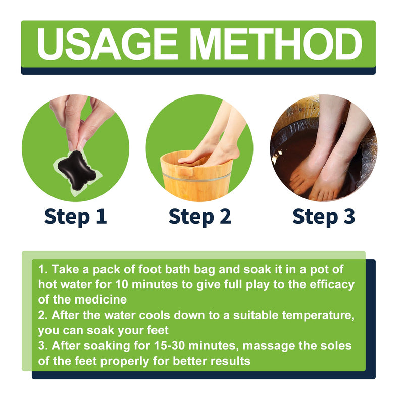 South Moon Herbal Soothing Foot Soak, Vein Repair To Relieve Body Fatigue Body Shaping Bead Foot Bath Kit