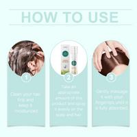 OUHOE Rice Water Hair Repair Spray, Scalp Repair Nourishes Dry And Irritated Hair Moisturizing Hair Treatment Spray