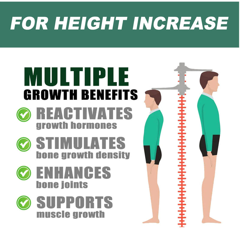 Googeer Body Enhancement Supplements, Enhance Body Energy For Adults And Children Body Height And Length Care Agent