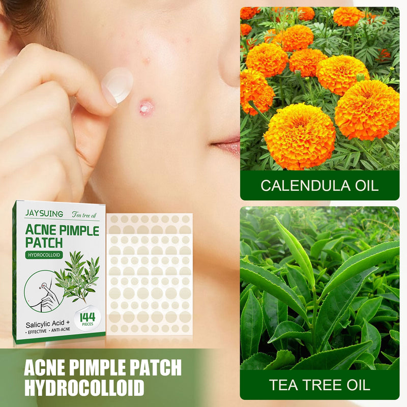 Jaysuing Waterproof Invisible Acne Patch Lighten Acne Acne Print Moisturizing Repair Clear Patch