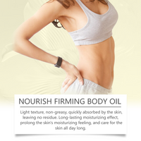 Firming Body Care Oil, Moisturizing and hydrating Skin Massage Firming Body Care Oil