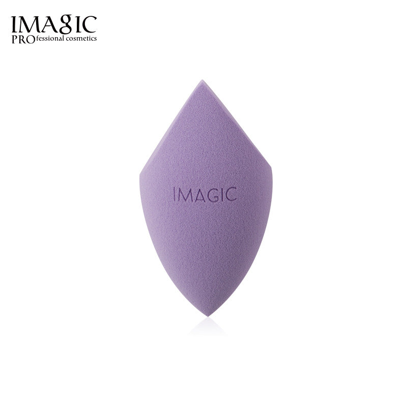 IMAGIC Make Up Egg Wet And Dry Non Latex Soaking Water Becomes Bigger And Cut Diagonally Without Powder Puff