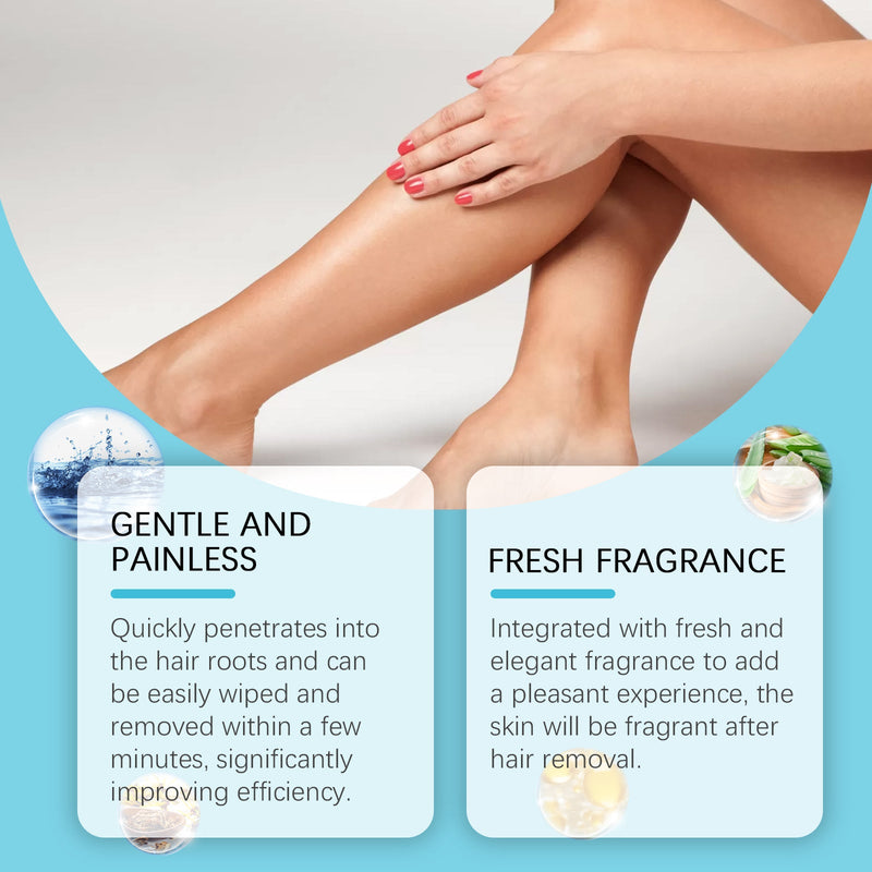 Hair Removal Spray Refreshing Moisturizing Gentle Smooth Hand Hair Leg Hair Skin Gentle Formula Hair Removal Spray