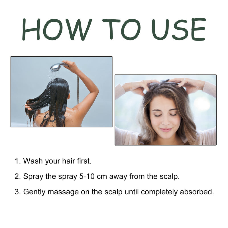 AMZ Onion Essence Hair Spray, Repair Dry Hair Improve Short-Tempered Disposable Nourish Hair Oil