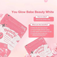 Beauty White Capsule 4in1 Glutathione Collagen Capsules 30 Count Complex