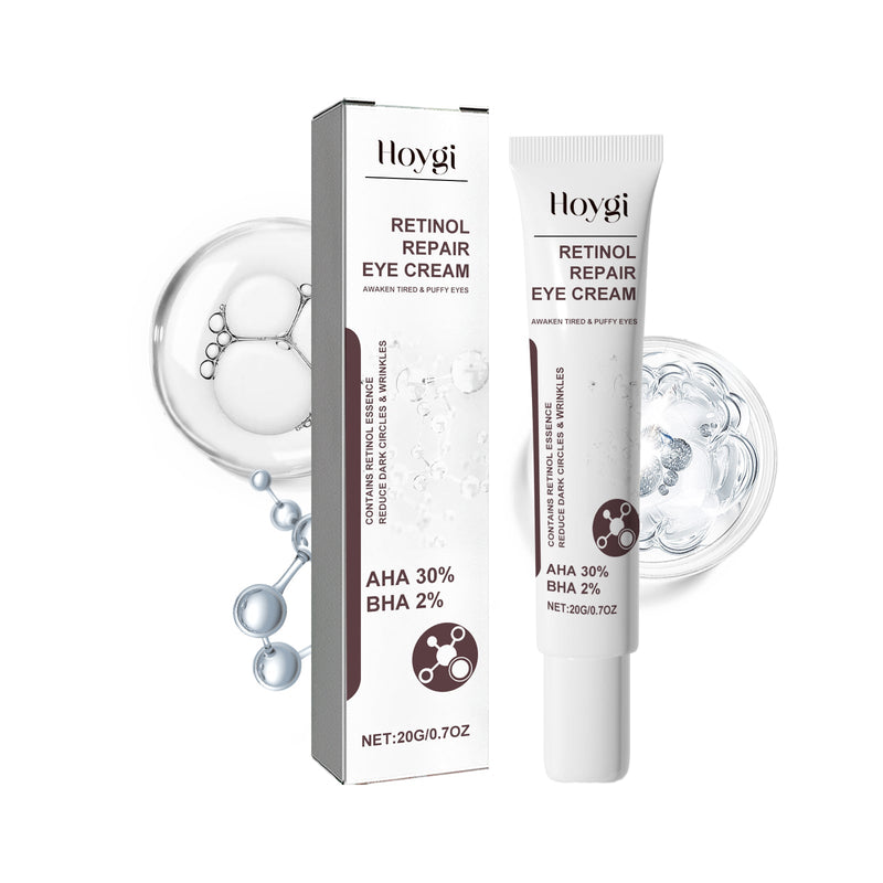 Retinol Repair Eye Cream, Reduce Wrinkles Fine Lines Bags Dark Circles Brightening Skin Anti-Wrinkle Repair Eye Cream