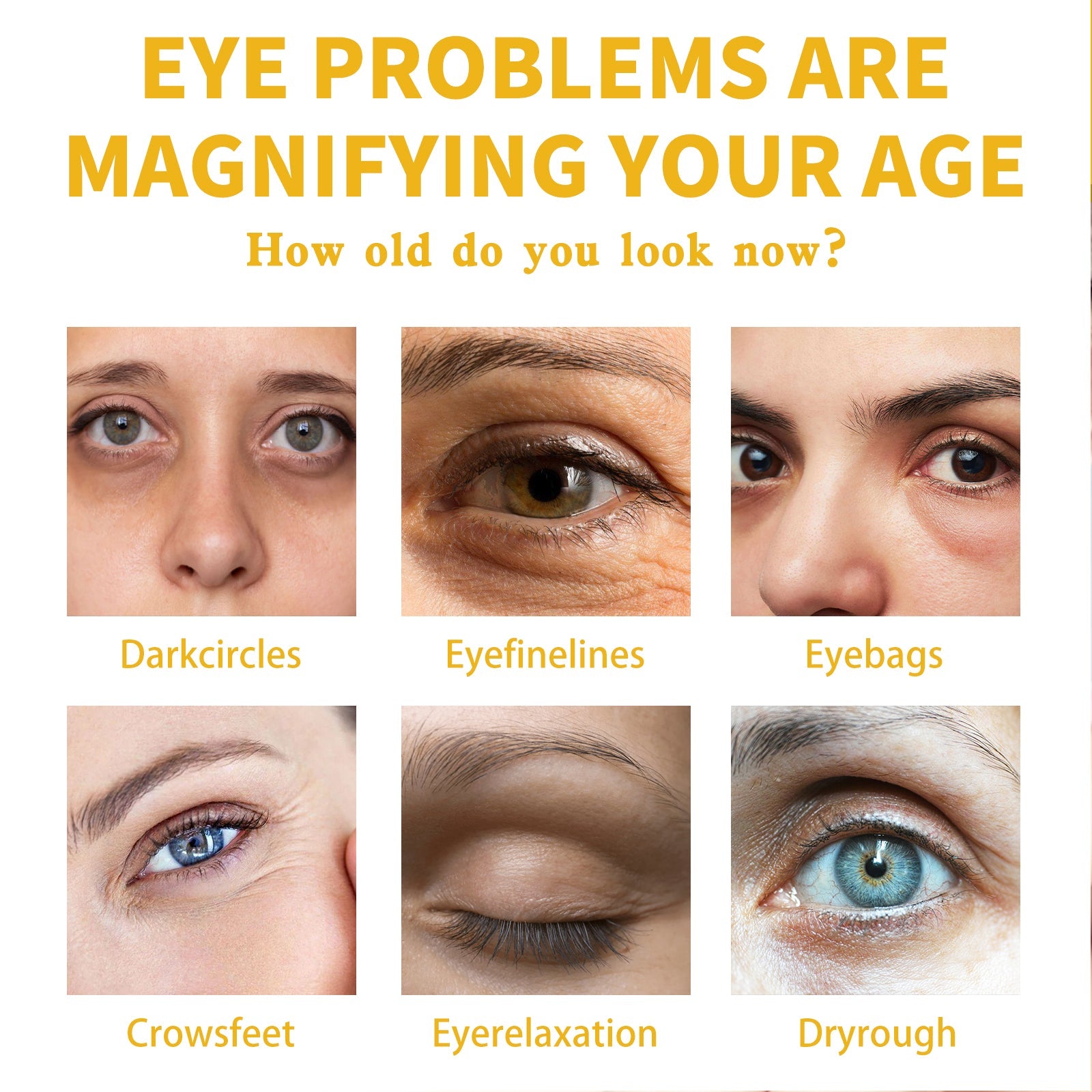 Vitamin E Eye Cream, Lightened Dark Circles Crow's Feet, Firmed And Moisturized Eye Cream