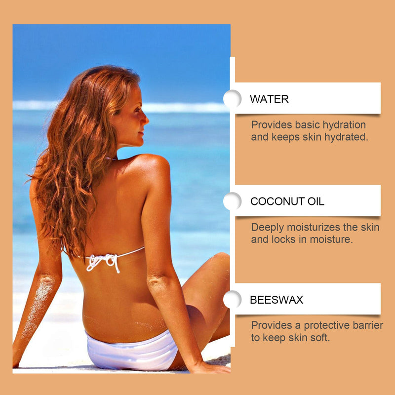 OceAura Moisturizing Tanning Gel - Summer Bronzer & After-Sun Gentle Care