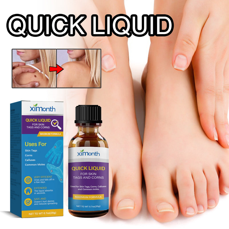 Ximonth Quick Liquid, Brothers, Warts Corns Moles Skin Proud Flesh Smooth Skin Clean And Care