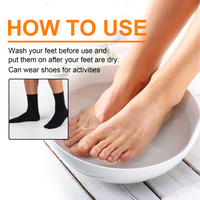 HOUKEA Tourmaline Ionic Body Health Socks, Winter Outdoor Sports Cold And Wind Warm Foot Care Massage Socks