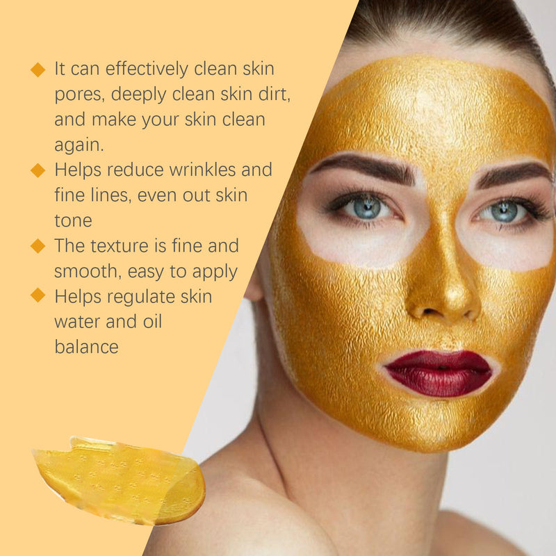 Turmeric Peel Mask Deeply Cleanses Skin, Delicate Pores, Brightens Skin, Hydrates And Moisturizes Skin