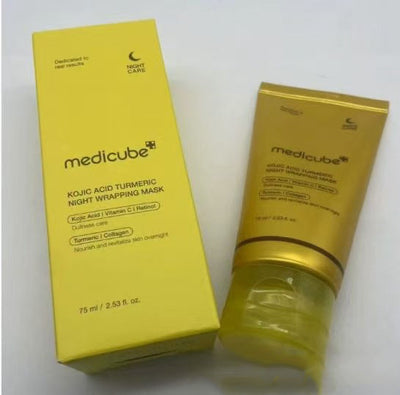 Yellow brushed mask