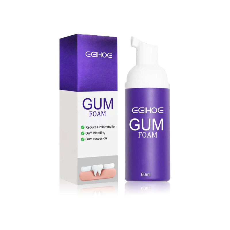 EELHOE Gum Foam Mousse, Care Gums Clean Teeth Protect Teeth Mousse Toothpaste