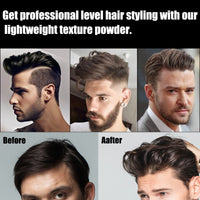 East Moon Men's Texture Powder Effective Moisturizing Styling Hair Voluminous Lasting Cool Styling Styling
