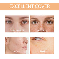 EELHOPE Super Coverage Finish Foundation, Natural Moisturizing Block Defect Containment Is Not A Makeup Waterproof And Sweat