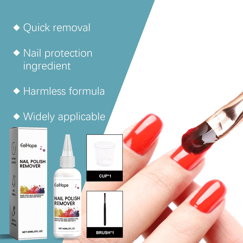 Nail Polish Remover, Nail Oil Remover, Gel Remover, Mild And Non-Damaging Diluting Gel Remover